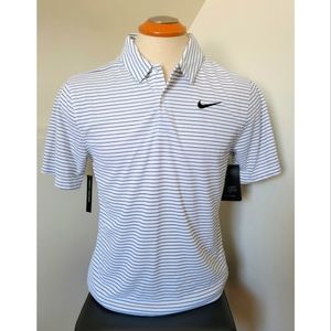 NIKE Stripe Golf Shirt